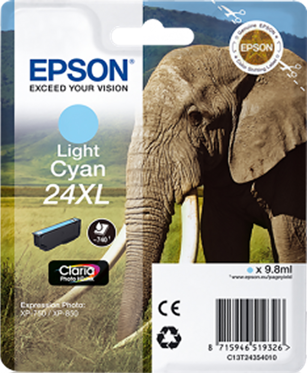 Epson 24XL Cyan Ink Cartridge