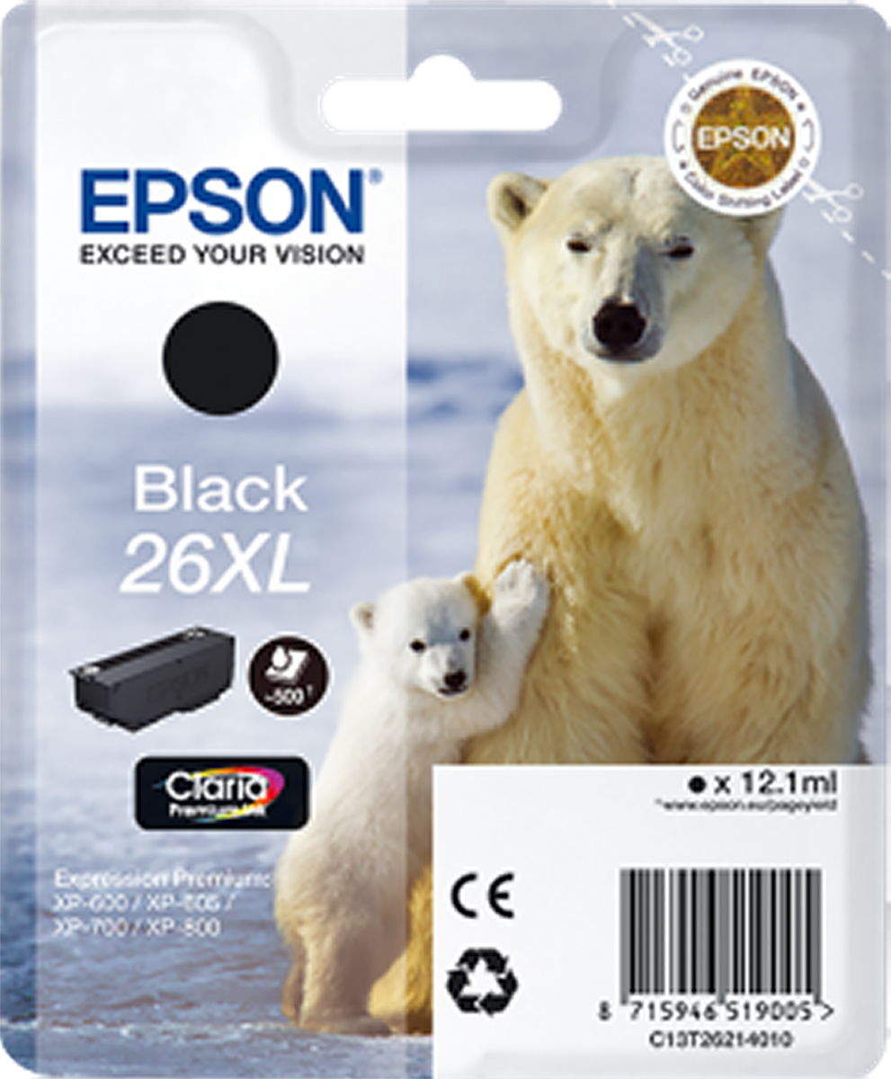 Epson 26XL Black Ink Cartridge