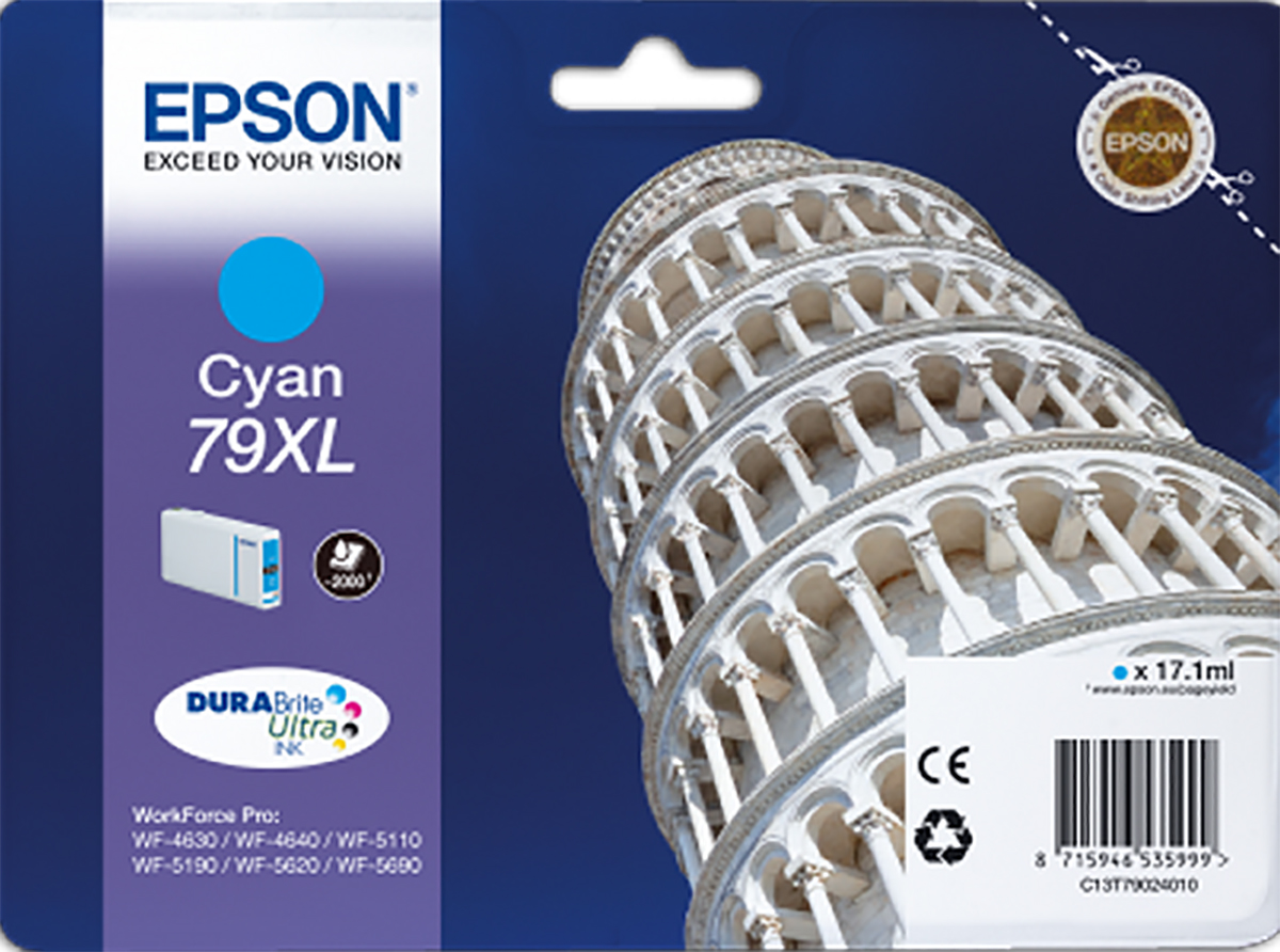 Epson 79XL Cyan Ink Cartridge