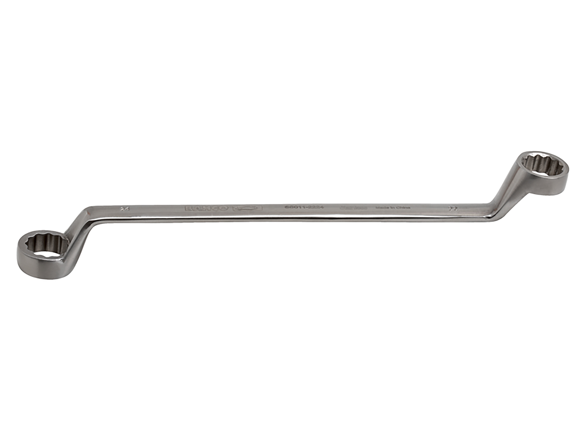 Bahco Offset Ring Spanner, 9mm, Metric, Double Ended, 215 mm Overall