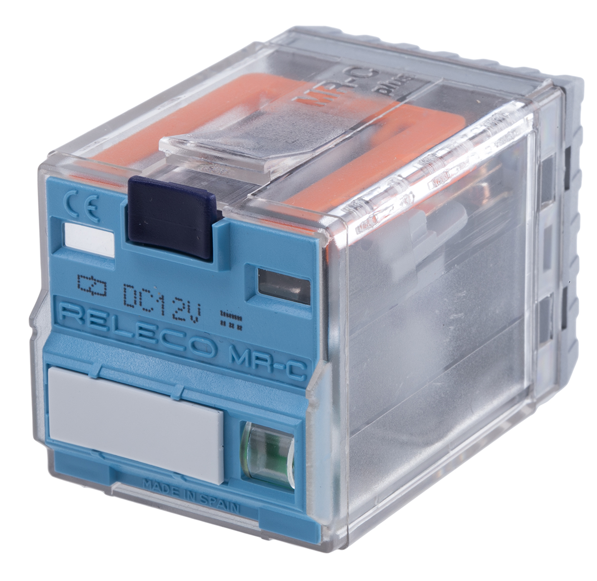 Releco Power Relay, 12V dc Coil, 10A Switching Current, DPDT