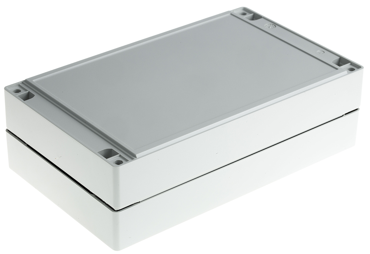OKW Robust-Box Series Grey ABS Enclosure, IP66 60 mm, 200 mm, 120 mm