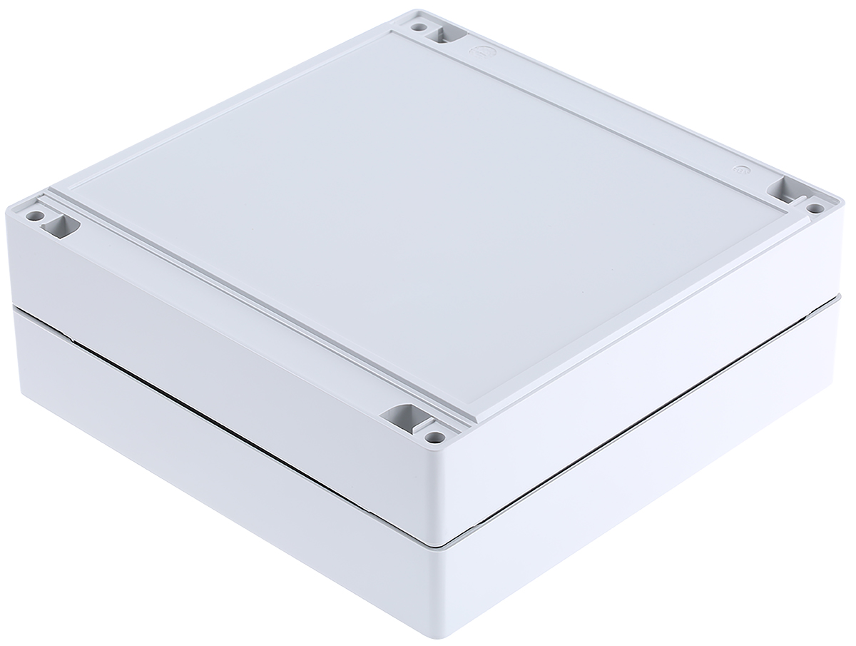OKW Robust-Box Series Grey ABS Enclosure, IP66 60 mm, 160 mm, 160 mm