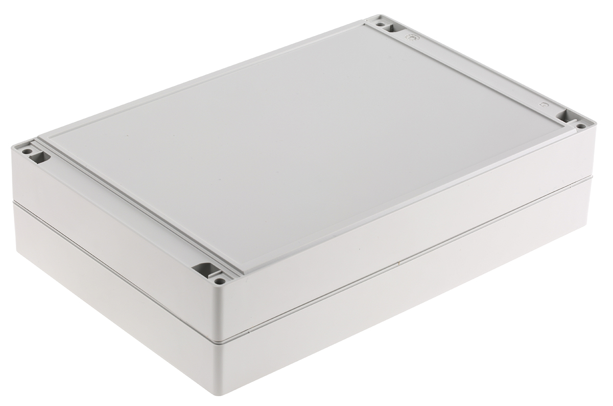 c2016241 OKW Robust-Box Series Grey ABS Enclosure, IP66 60 mm, 240 mm, 160 mm