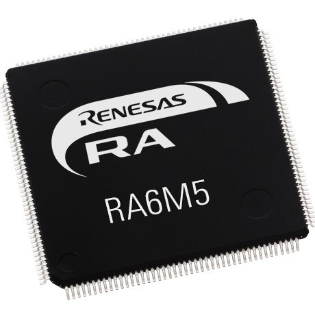Renesas Electronics, 32 bit ARM Cortex M33, RA6M5 Microcontroller, 200 MHz, 512kB FLASH, 176-Pin QFP