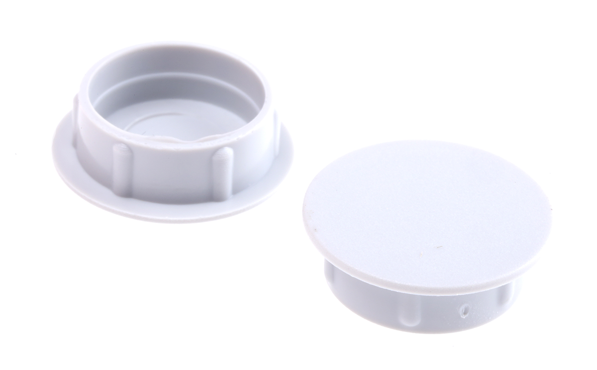Sifam 21.5 mm Knob Diameter Grey Potentiometer Knob Cap for 6 mm Shaft Axial, C210-GRY