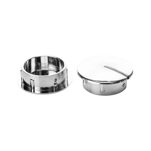 Sifam 21.5 mm Knob Diameter Potentiometer Knob Cap, C211 CHROME