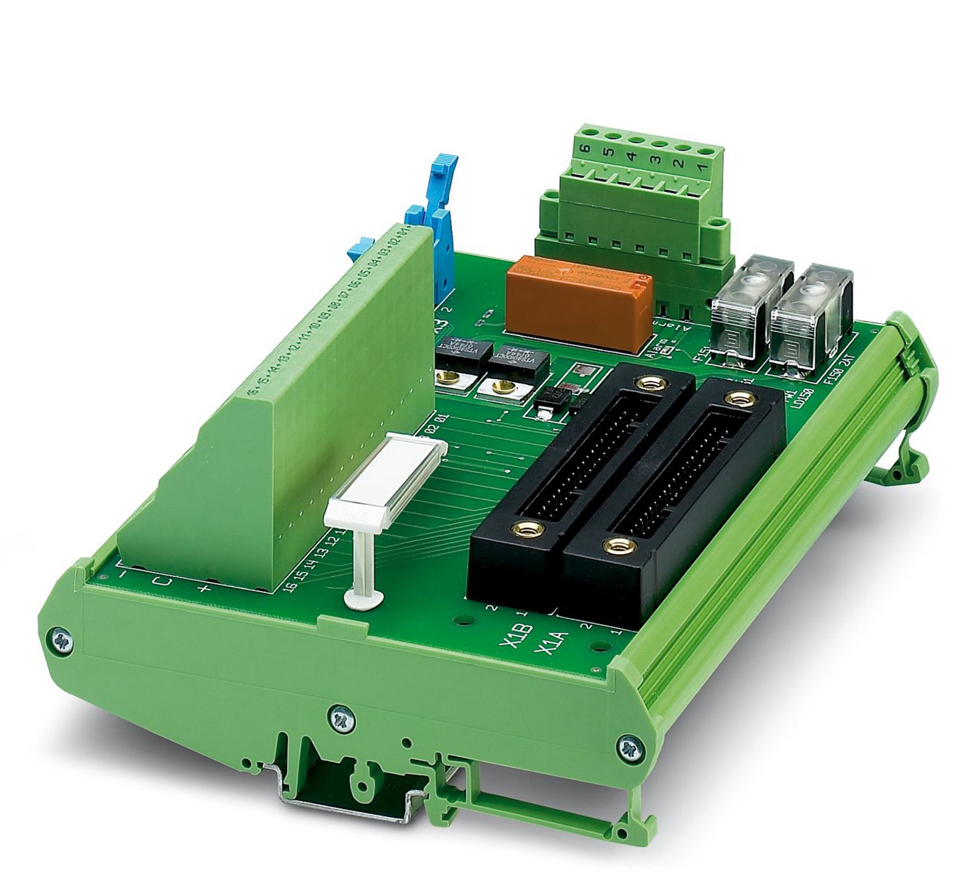 Phoenix Contact UM-2KS40/AI16/CS/Z/SO180 Series Interface Module, DIN Rail Mount