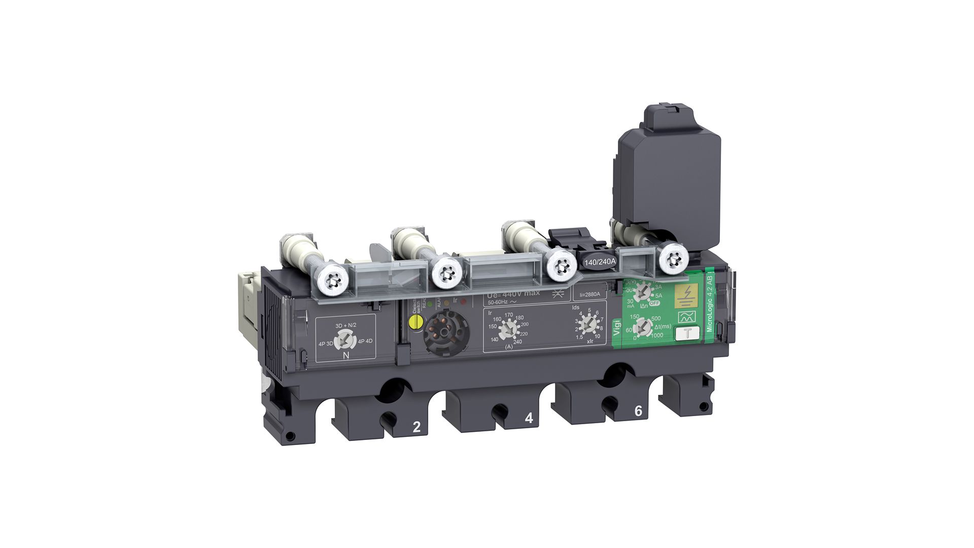 Schneider Electric 440V Fixed Circuit Trip Circuit Trip for use with ComPacT New Generation NSX250