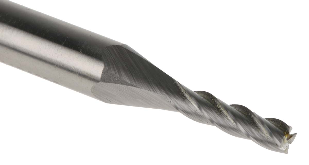 c27330 Dormer End Mill, 3 mm Cutter, High Speed Steel, 6mm Shank, 12 mm Cut Length
