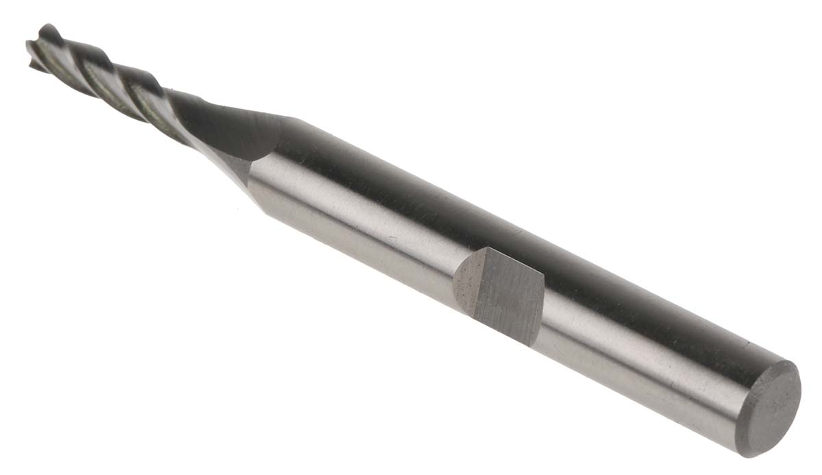 c27330 Dormer End Mill, 3 mm Cutter, High Speed Steel, 6mm Shank, 12 mm Cut Length