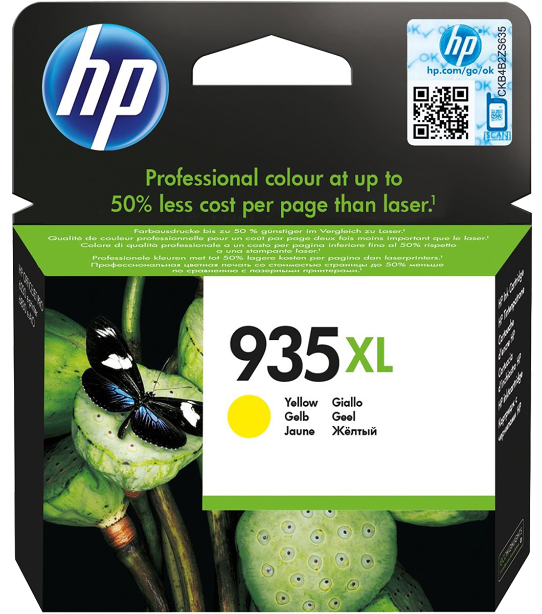 Hewlett Packard 935XL Yellow Ink Cartridge
