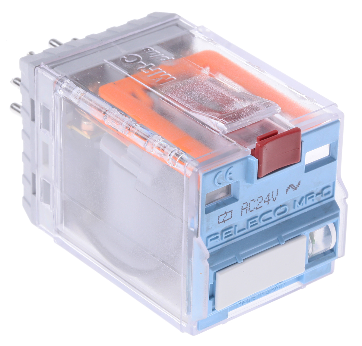 Releco PCB Power Relay, 24V ac Coil, 10A Switching Current, 3PDT