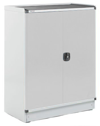 Treston 2 Door Steel Floor Standing Storage Cabinet 1 m 800mm, 425 mm