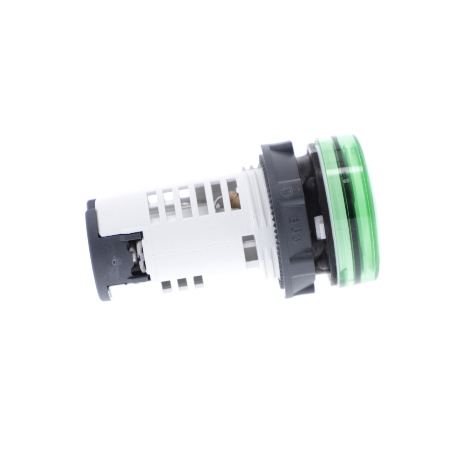 xb7ev03bp Schneider Electric Harmony XB7 Green LED Pilot Light, 22mm Cutout, IP20, IP54, 26.4 V ac, 30 V dc, 27 mA