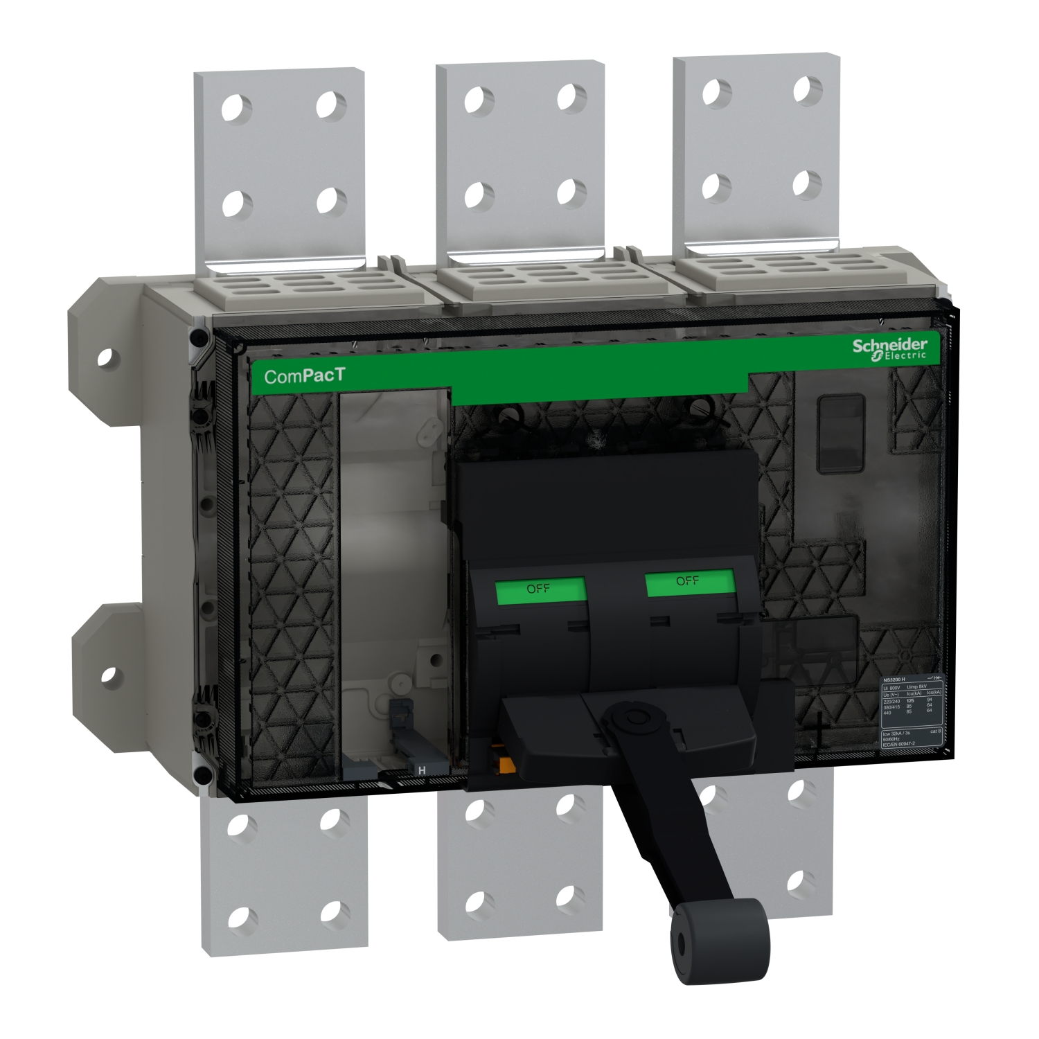 Schneider Electric Fixed Circuit Breaker Accessory for use with Compact NS1600b