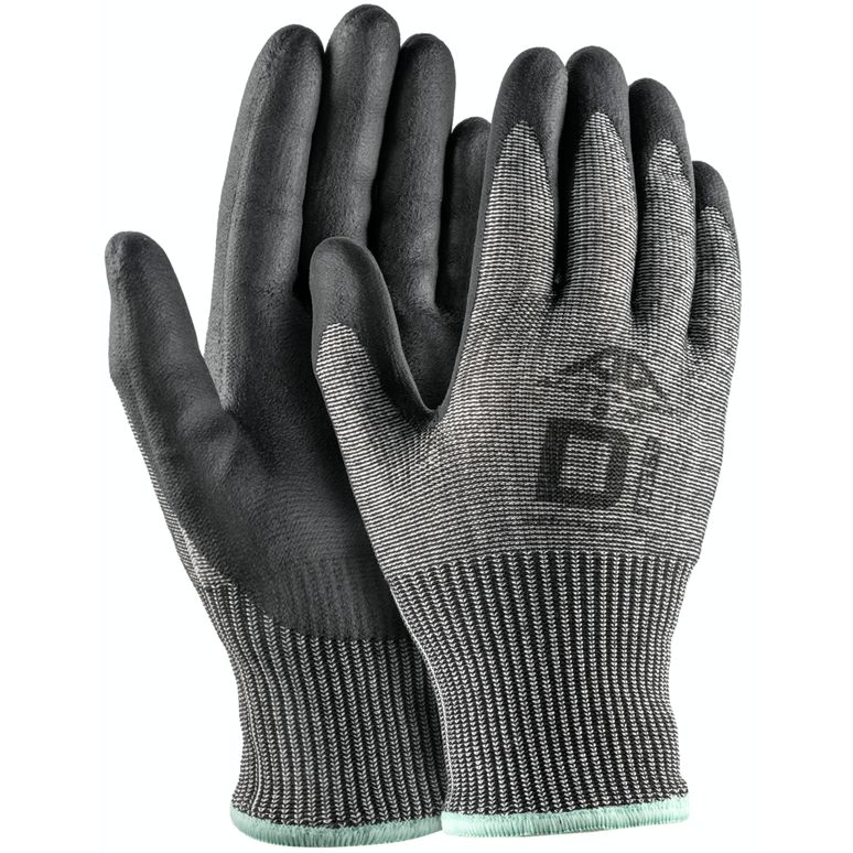 Active Gear C3370 Black, Grey Nitrile Work Gloves, Size 11/3XL, Microfoam Coating