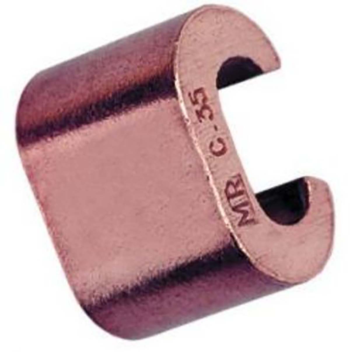 c35e MECATRACTION, C35 Closed End Splice Connector, Uninsulated, Tin Plated