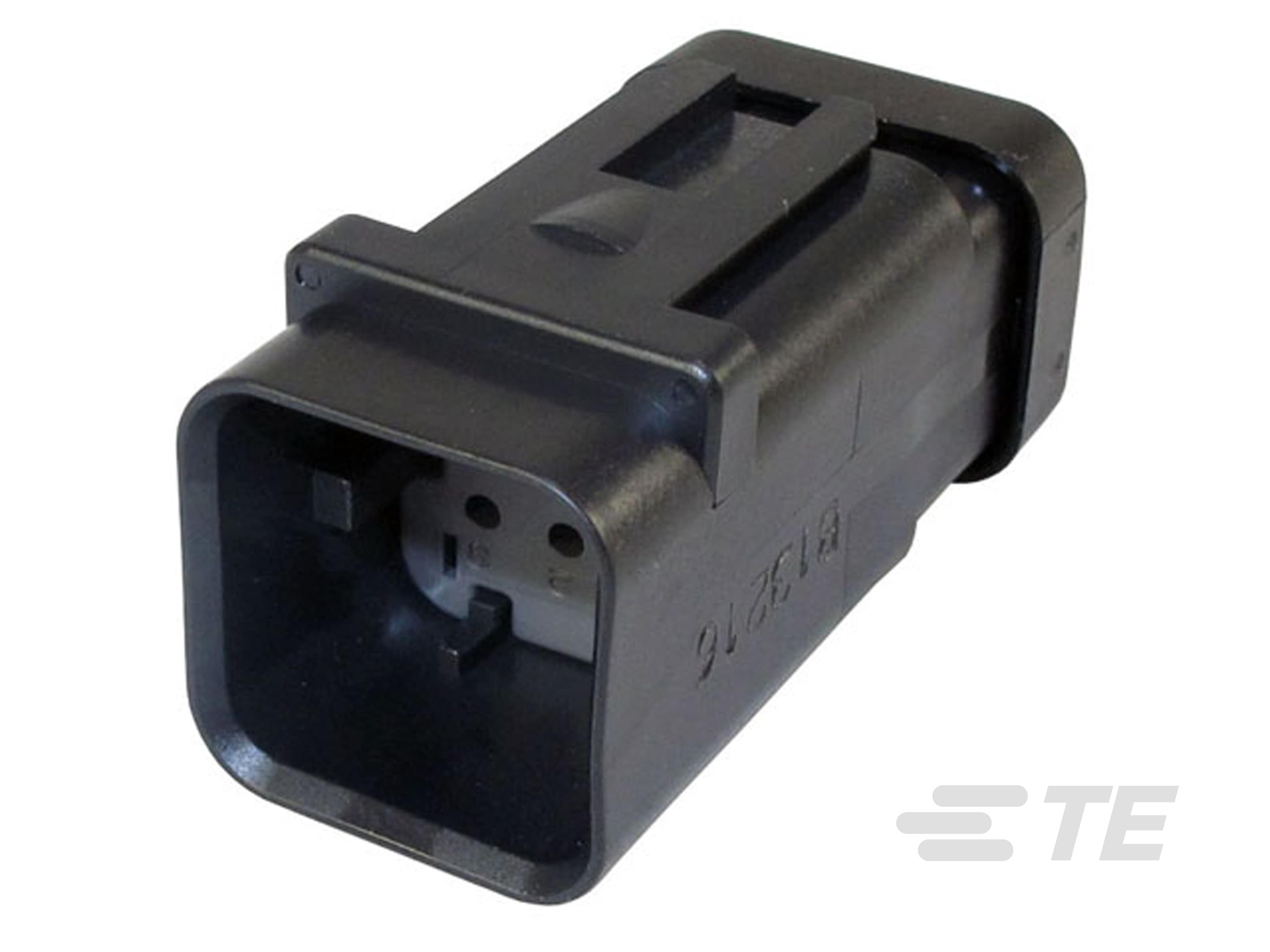 TE Connectivity, AMPSEAL 16 Male 6 Way Housing For Male Terminals for use with Wire And Cable