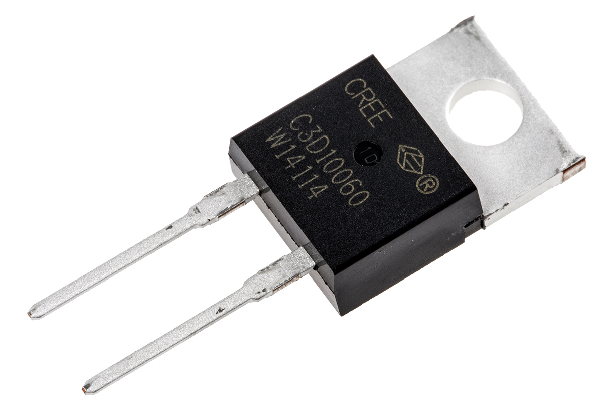 Wolfspeed 600 V 10 A Diode Schottky 2-Pin TO-220