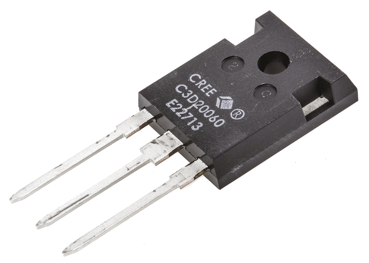 Wolfspeed 600 V 20 A Diode Schottky 3-Pin TO-247