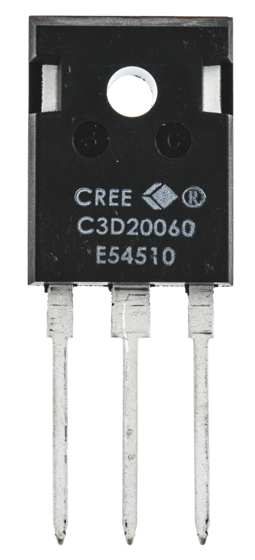 c3d20060d Wolfspeed 600 V 20 A Diode Schottky 3-Pin TO-247 C3D20060D