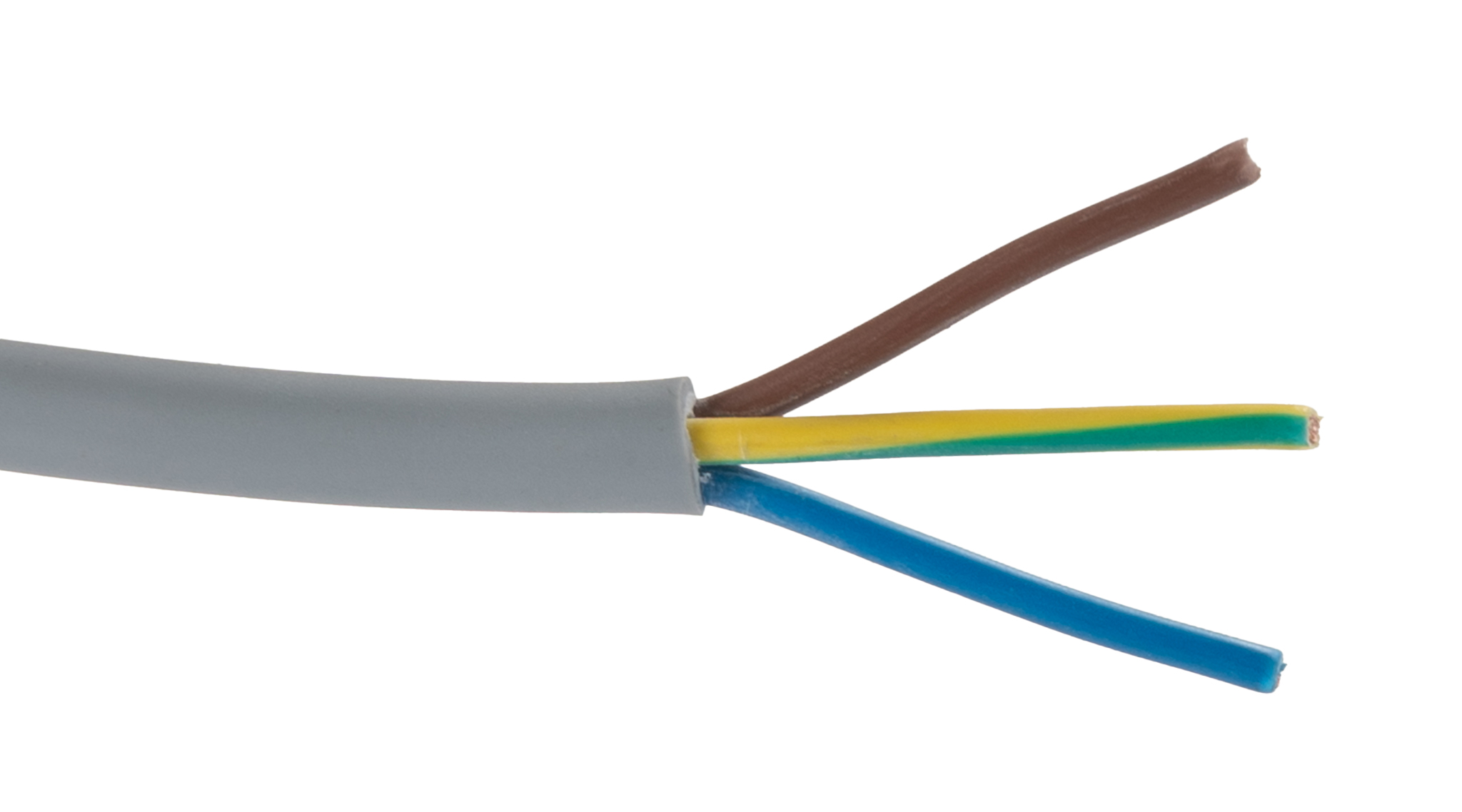 Belden YY Control Cable, 3 Cores 1.5mm², Unscreened, 50 m, Grey Polyvinyl Chloride Sheath