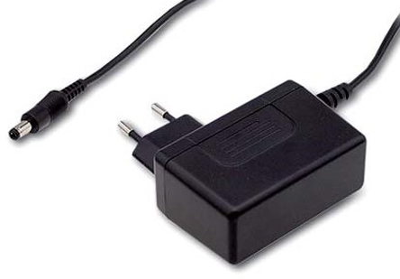 MEAN WELL 40W Plug-In AC/DC Adapter 12V dc Output, 3.33A Output