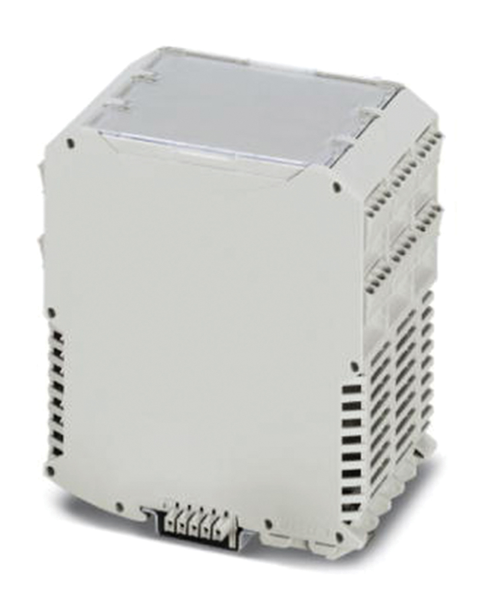 Phoenix Contact DIN Rail Enclosure Enclosure Type ME MAX 67.5 2-2 KMGY VPE1 Series , 67.5 x 114.5mm, Polyamide