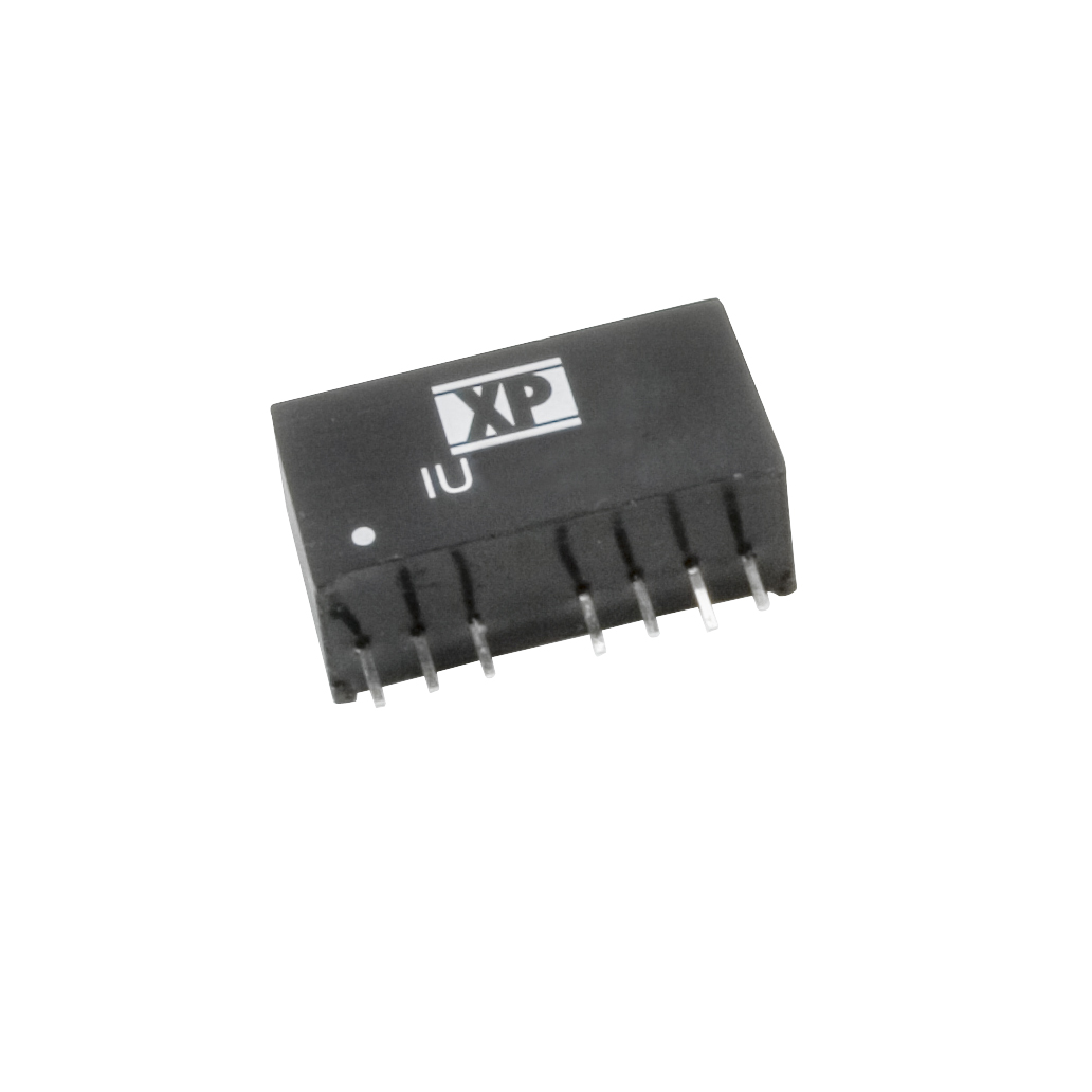 XP Power IU DC-DC Converter, 3.3V dc/ 500mA Output, 9 → 18 V dc Input, 2W, Through Hole, +85°C Max Temp -40°C