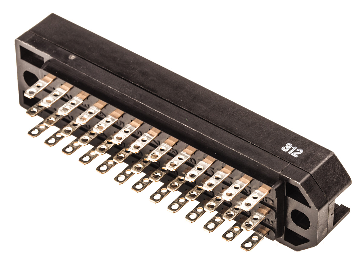 TE Connectivity, RP618 Straight 39 Way DIN 41618 Connector Female 3 Row