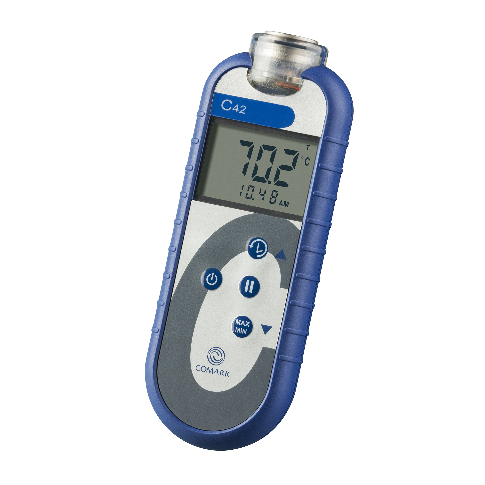 Comark C42C Thermocouple Digital Thermometer, Type T Probe, 150 °C Max, ±0.2°C Accuracy