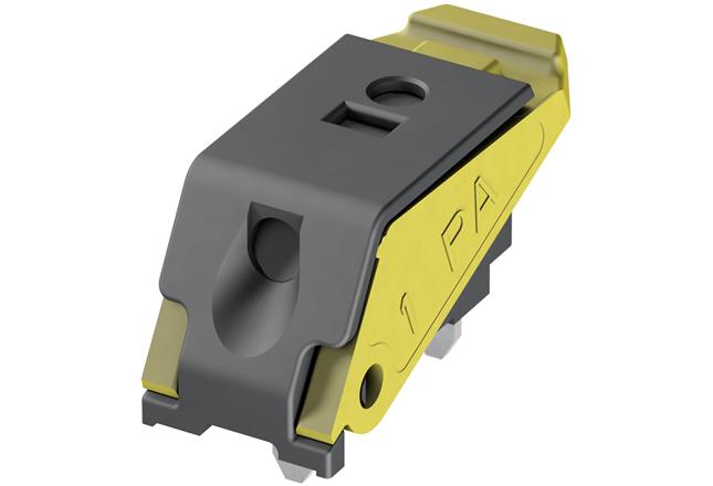 HARTING har-flexicon Series PCB Terminal Block, 1-Contact, Through Hole Mount, 1-Row, Push In Spring Termination