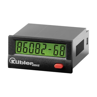 Kubler CODIX 134 Timer, 8 Digit LCD, 10 → 260 V ac/dc