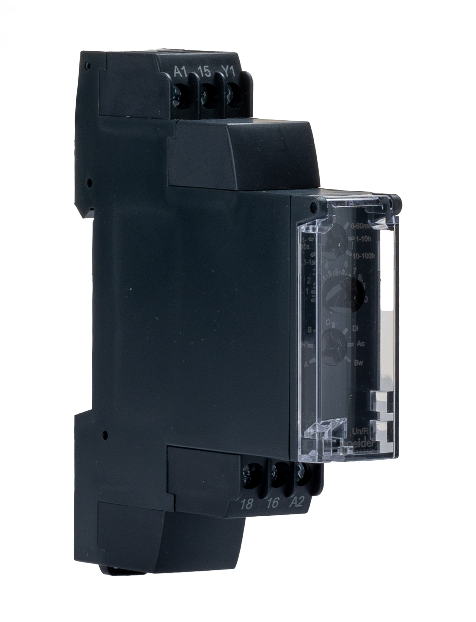 re17rmmu Multi Function Timer Relay, Screw, 0.1 s → 100 h, SPDT, 2 Contacts, SPDT, 24 V dc, 24 → 240 V ac