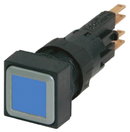 Eaton RMQ16 Series Blue Maintained Push Button, 16mm Cutout, IP65
