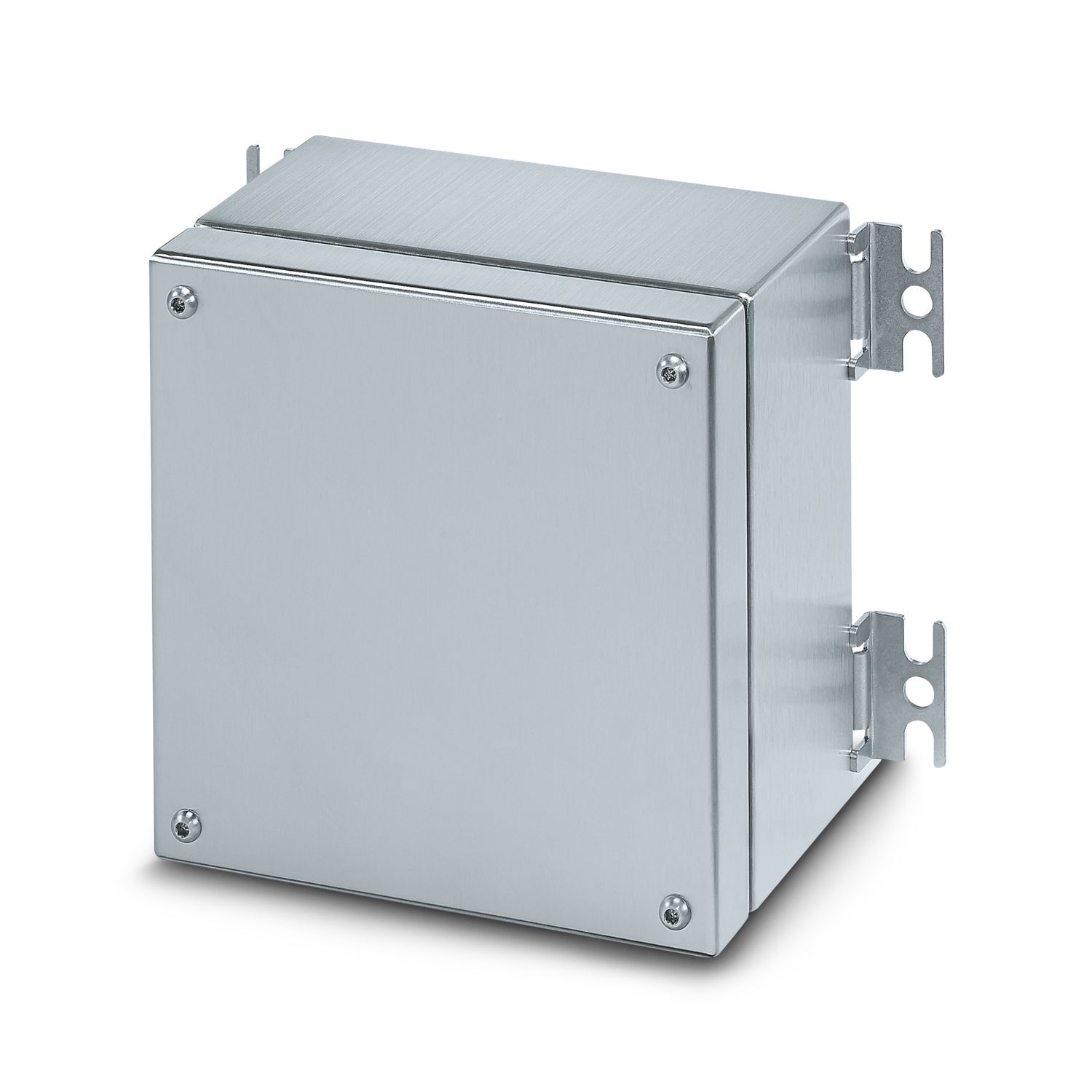 Phoenix Contact E S6 A 200X200X120 Series Silver 316L Stainless Steel Junction Box, ATEX, IECEx, 200 x 200 x 120mm