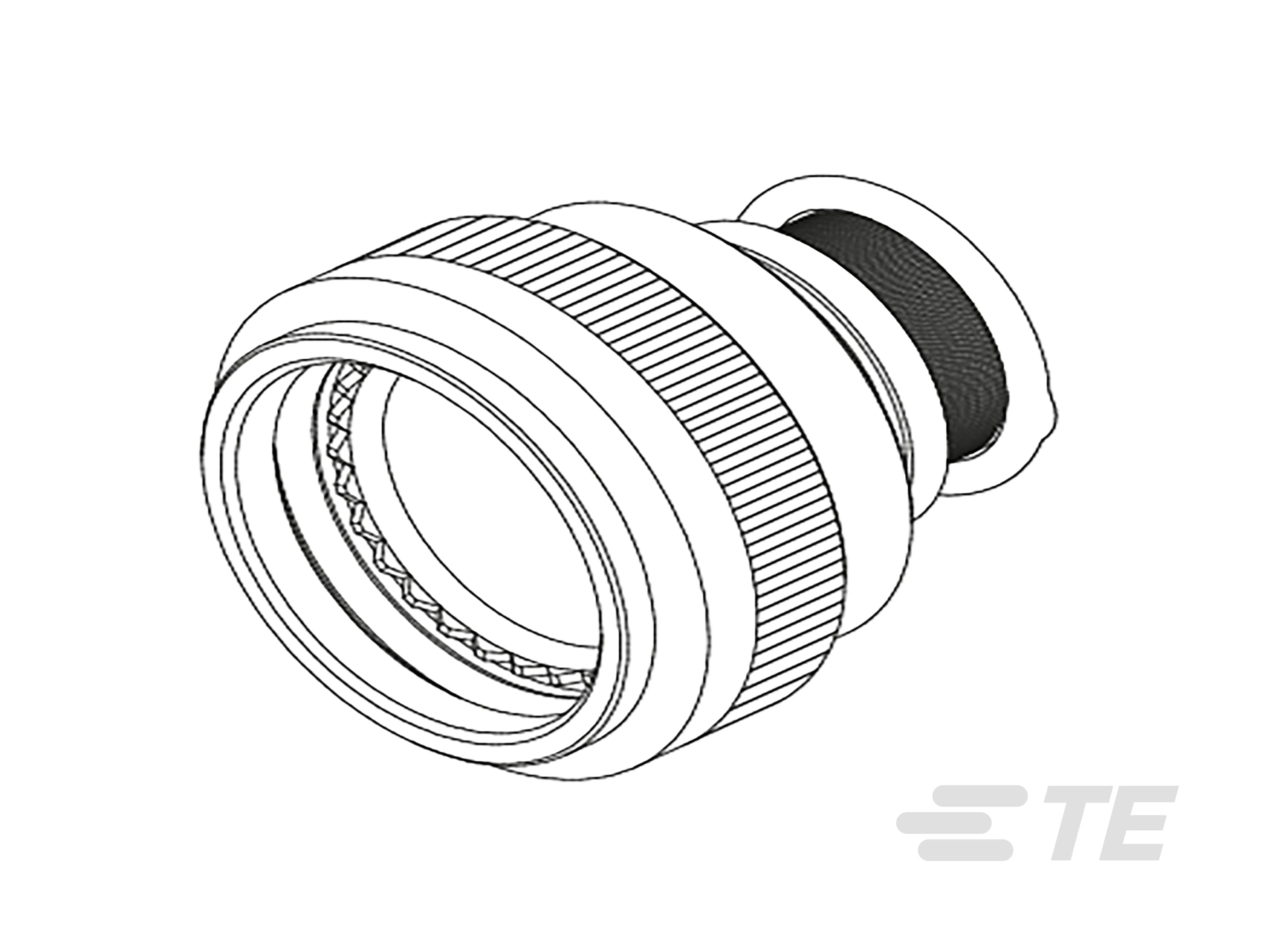 TE Connectivity 1 Pole Socket to 1 Pole Socket Adapter