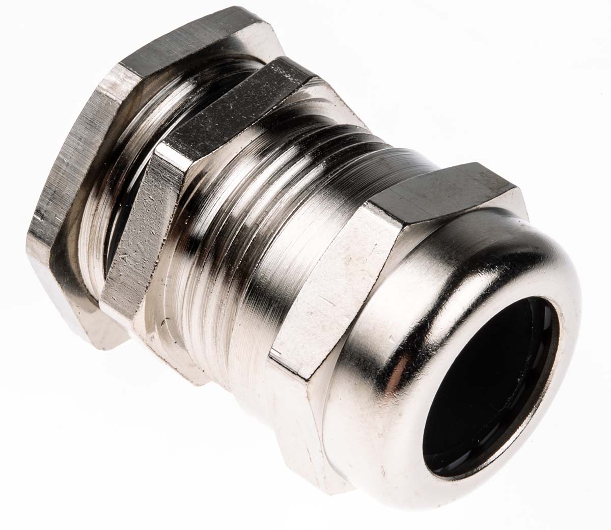 SIB SIB-TEC Series Metallic Nickel Plated Brass Cable Gland, PG16 Thread, 8 mm min., 15 mm max., IP68