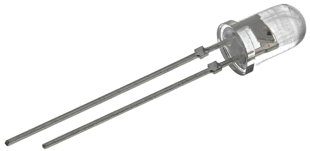 Cree LED 2.6 V Red LED 5 mm (T-1 3/4) Through Hole Cree C503B-RCS-CW0Z0AA1
