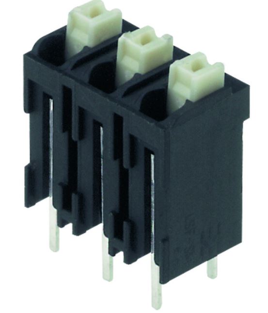Weidmuller LSF Series PCB Terminal Block, 6-Contact, 5.08mm Pitch, Surface Mount, 1-Row, Through Hole Termination