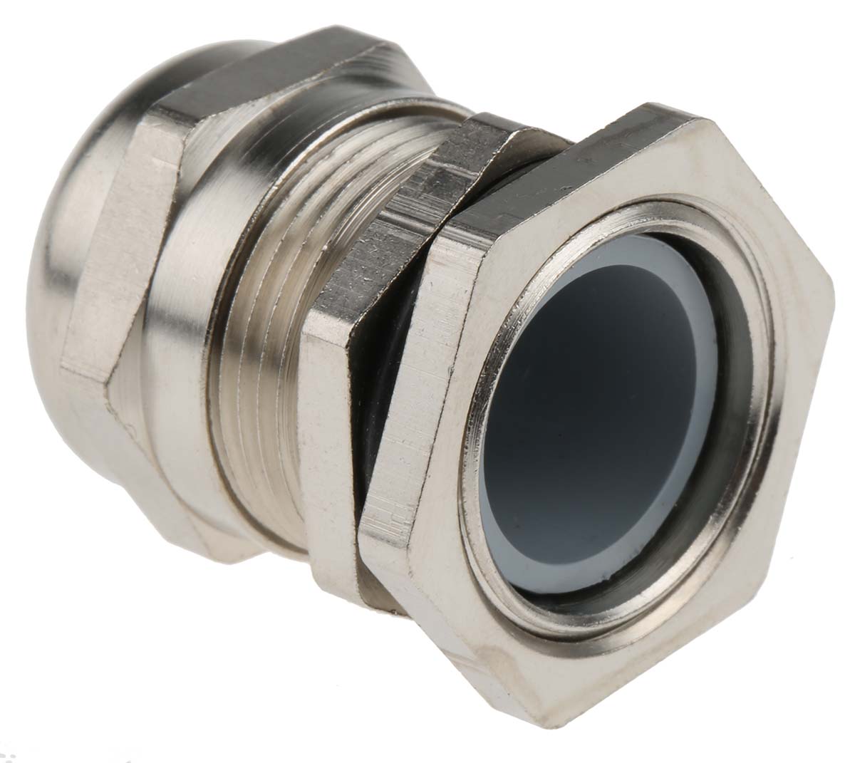 c5225000r SIB SIB-TEC Series Metallic Nickel Plated Brass Cable Gland, M25 Thread, 8 mm min., 16 mm max., IP68