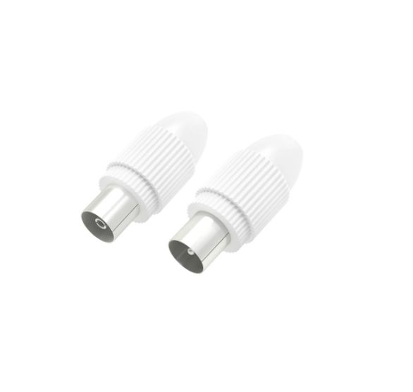 Hama Coaxial Male to Coaxial Female Interface Adapter