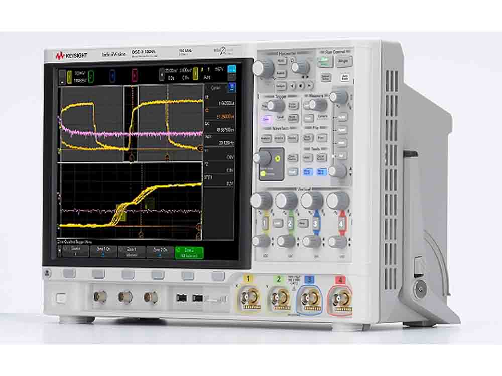 dsox4034a Keysight Technologies DSOX4034A InfiniiVision 4000 X Series, 350MHz Bench Oscilloscope, 4 Analogue Channels, 16 Digital