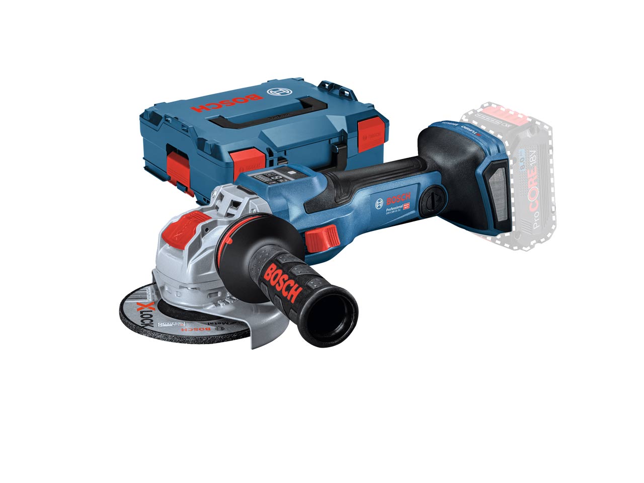 Bosch GWX 18V-15C 125mm Cordless Angle Grinder