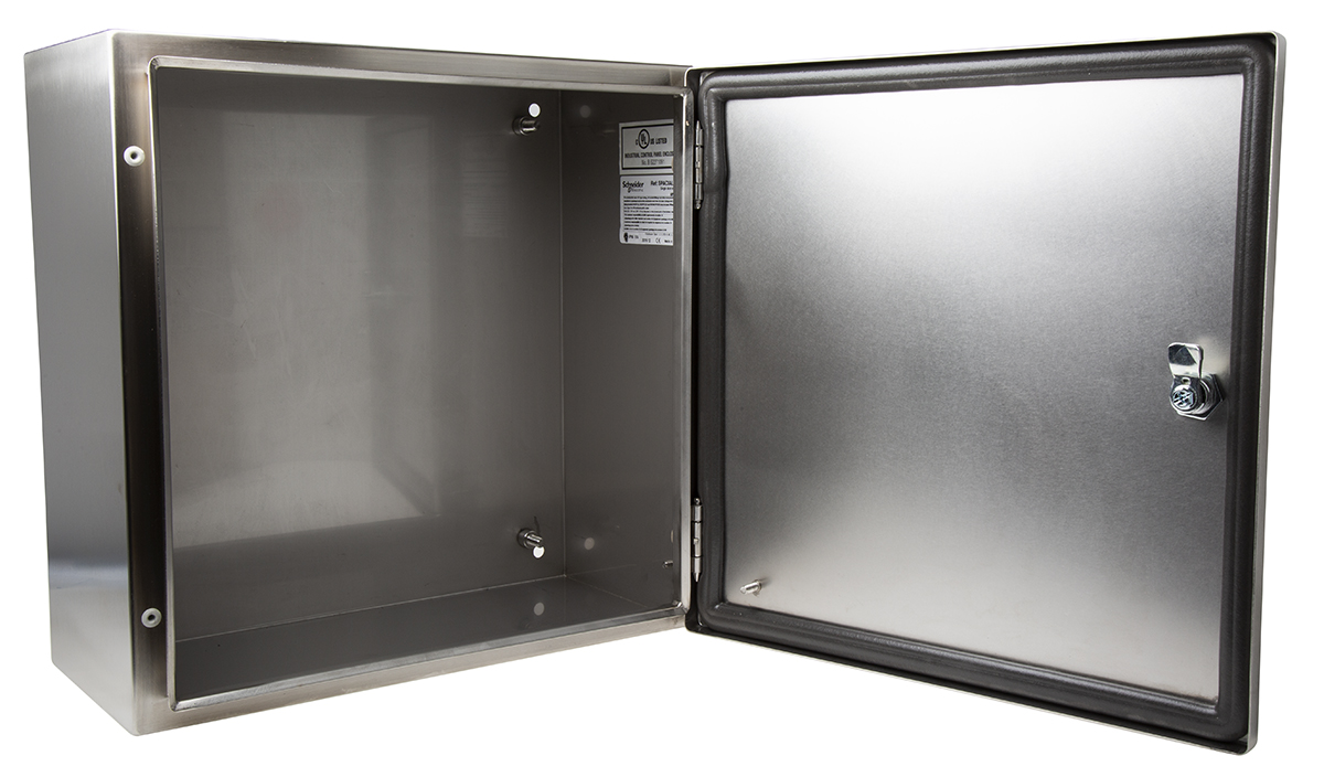 nsys3x4420 Spacial S3X IP66 Wall Box, 304 Stainless Steel, 400 x 400 x 200mm