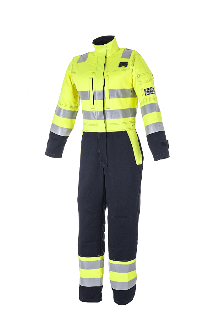 ProGARM Navy/Yellow Arc Flash Jacket, 22 Hi-Vis