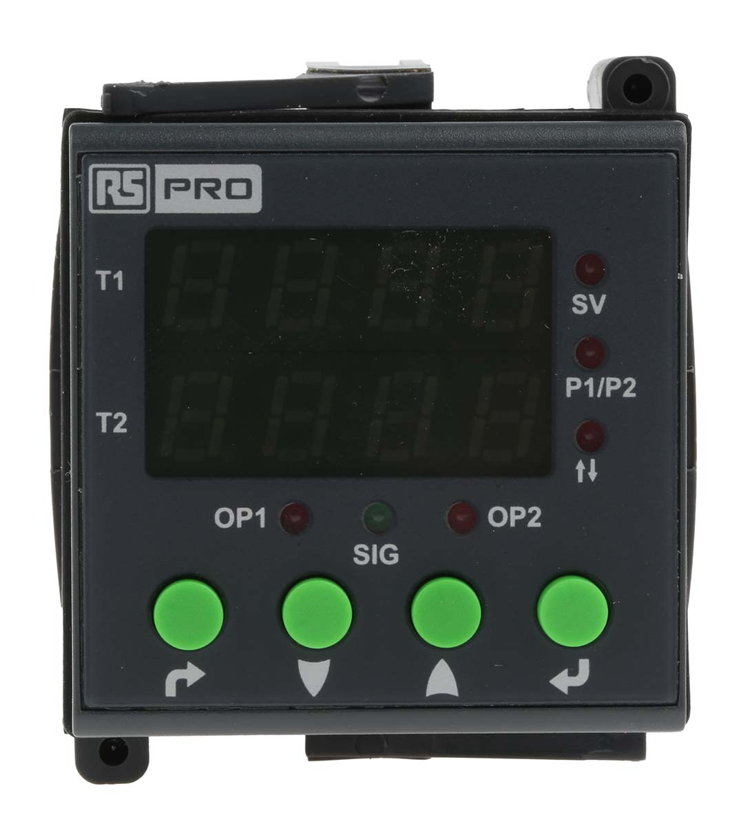 896-6872 RS PRO Panel Mount Timer Relay, 110 → 240V ac, 2-Contact, 01.s → 999days, DPDT