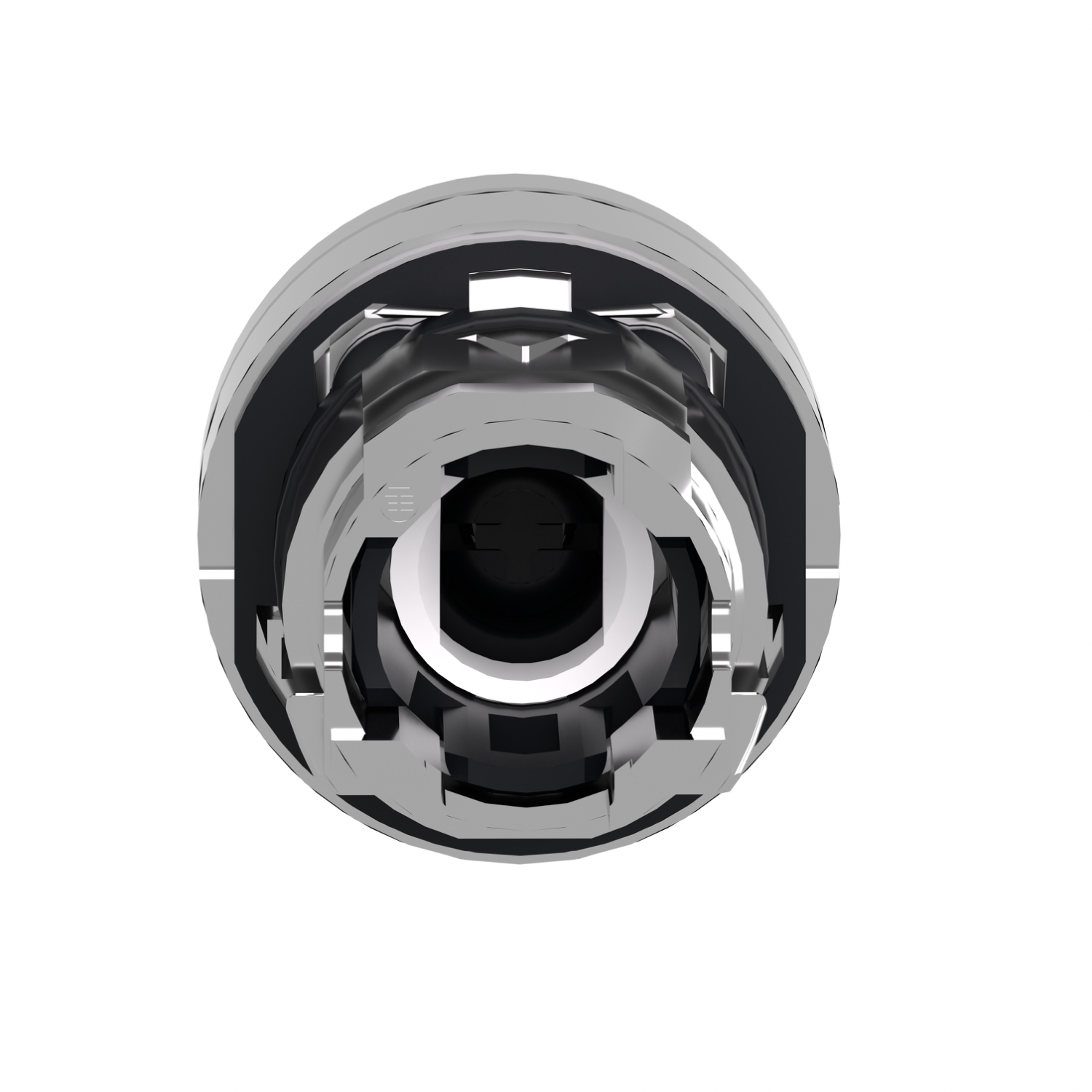 zb4bw313 Schneider Electric Harmony XB4 Series, White Push Button Head, Spring Return, 22mm Cutout