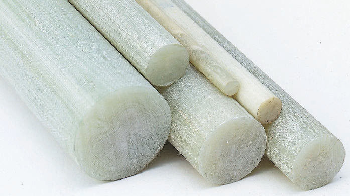 Tufnol Natural Glass Fibre Laminated Plastic, 1.17m x 10mm Diameter